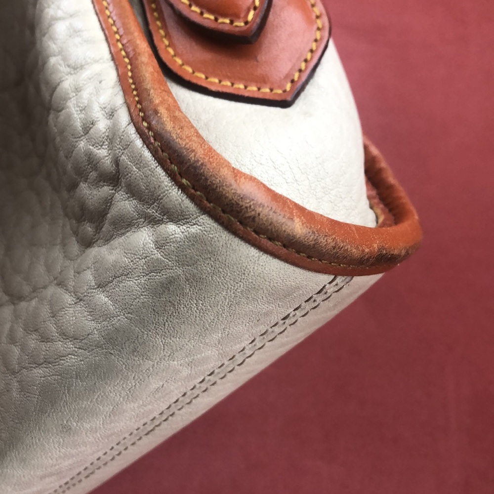 Vintage Dooney & Bourke Handbag Genuine Leather - Picture 8 of 9